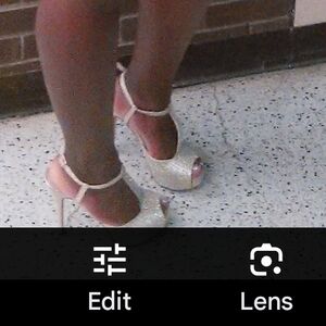 Elegant Silver High Heels